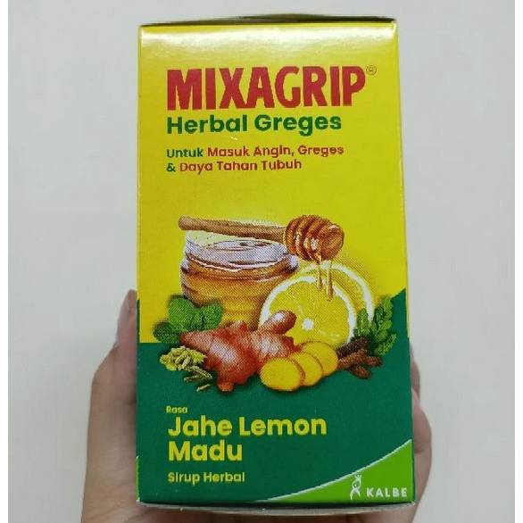 Mixagrip Herbal GREGES 1 kotak isi 6 sachet @15ml