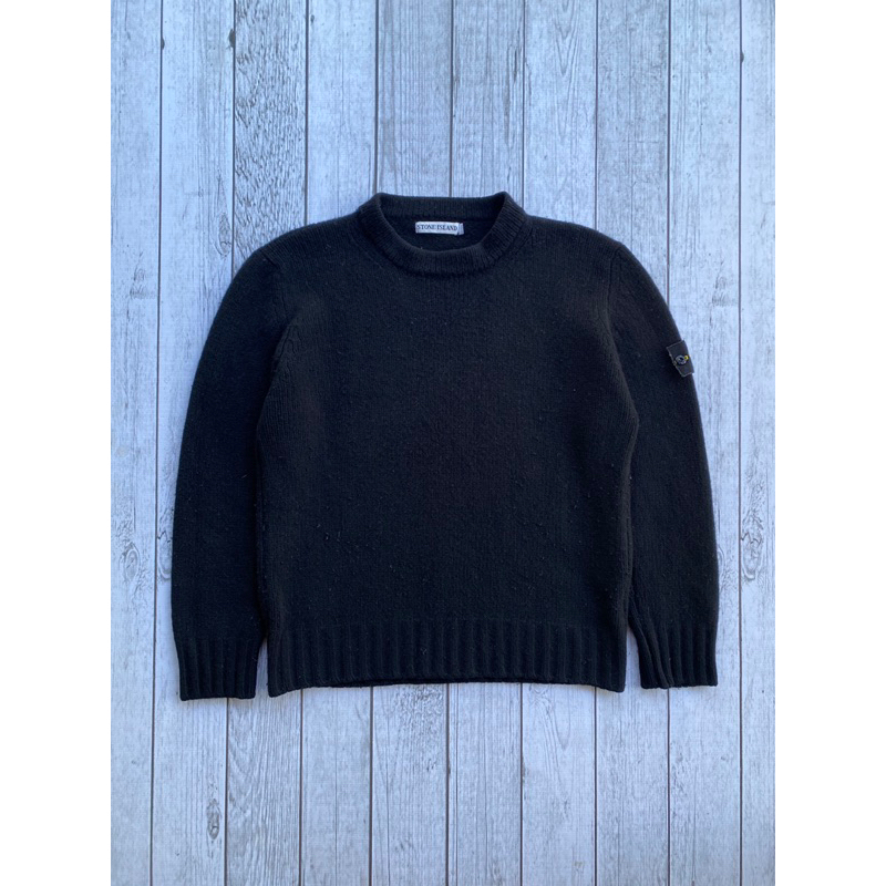 vintage knitwear Stone Island rajut tahun 1999