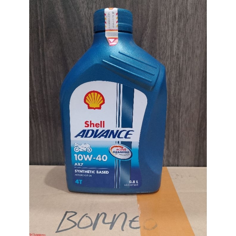 Oli Shell Advance motor 4T (BEBEK) 0,8ltr