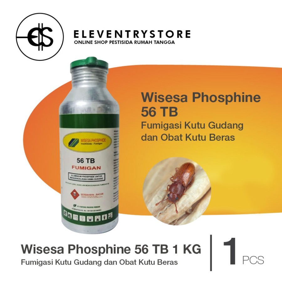 Fumigasi Obat Kutu - Fumigasi Gudang - Pestisida Gas - Pengendali Hama Gudang - Obat Kutu Beras