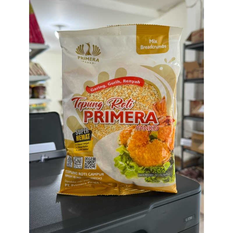 

Primera panko mix breadcrumbs / tepung roti mix / tepung panir mix 225gr
