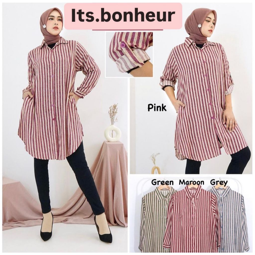 TUNIK RAYON KEKINIAN | BAJU ATASAN WANITA RAYON
