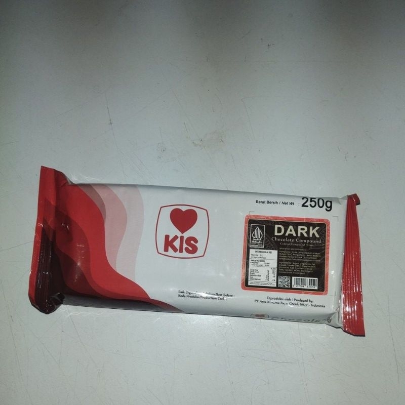 

kis dark coklat compound 250 gram