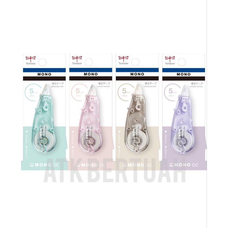 

TOMBOW MONO CC5 CORRECTION TAPE PITA KOREKSI TIPEX ROLL