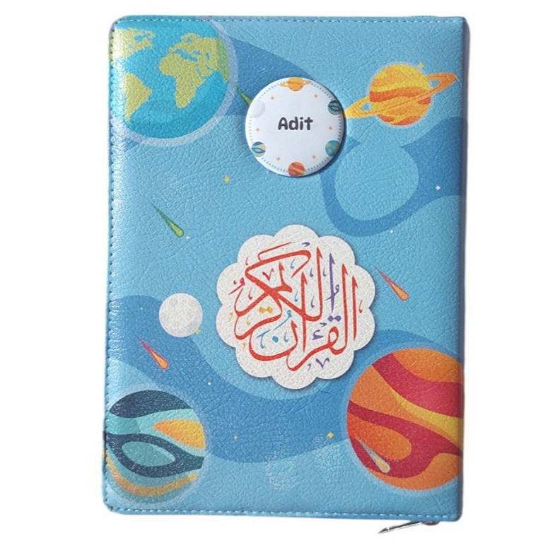 ALQURAN CALEB RESLETING (A6) CUSTOM NAMA DI PIN/QURAN DOMPET RESLETING+PIN TERJEMAH