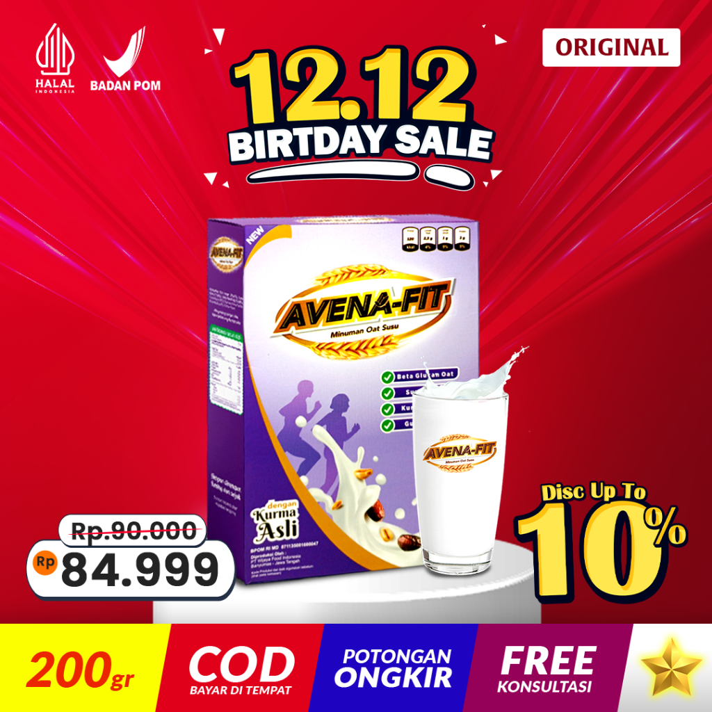 

Sereal Granola Oat AVENAFIT Susu Etawa Goat Milk OBAT KOLESTROL