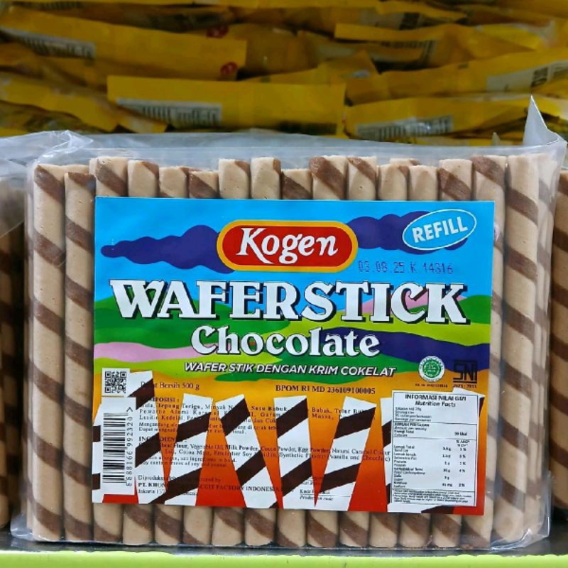 

ASTOR KOGEN WAFER STICK COKLAT 500 GRAM