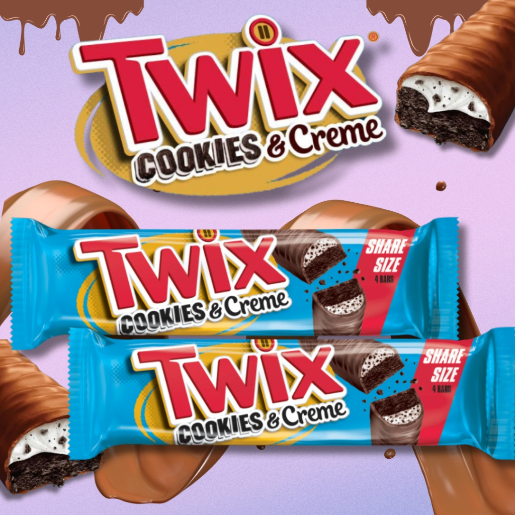 

TWIX Cookies & Creme Share Size 77.1g