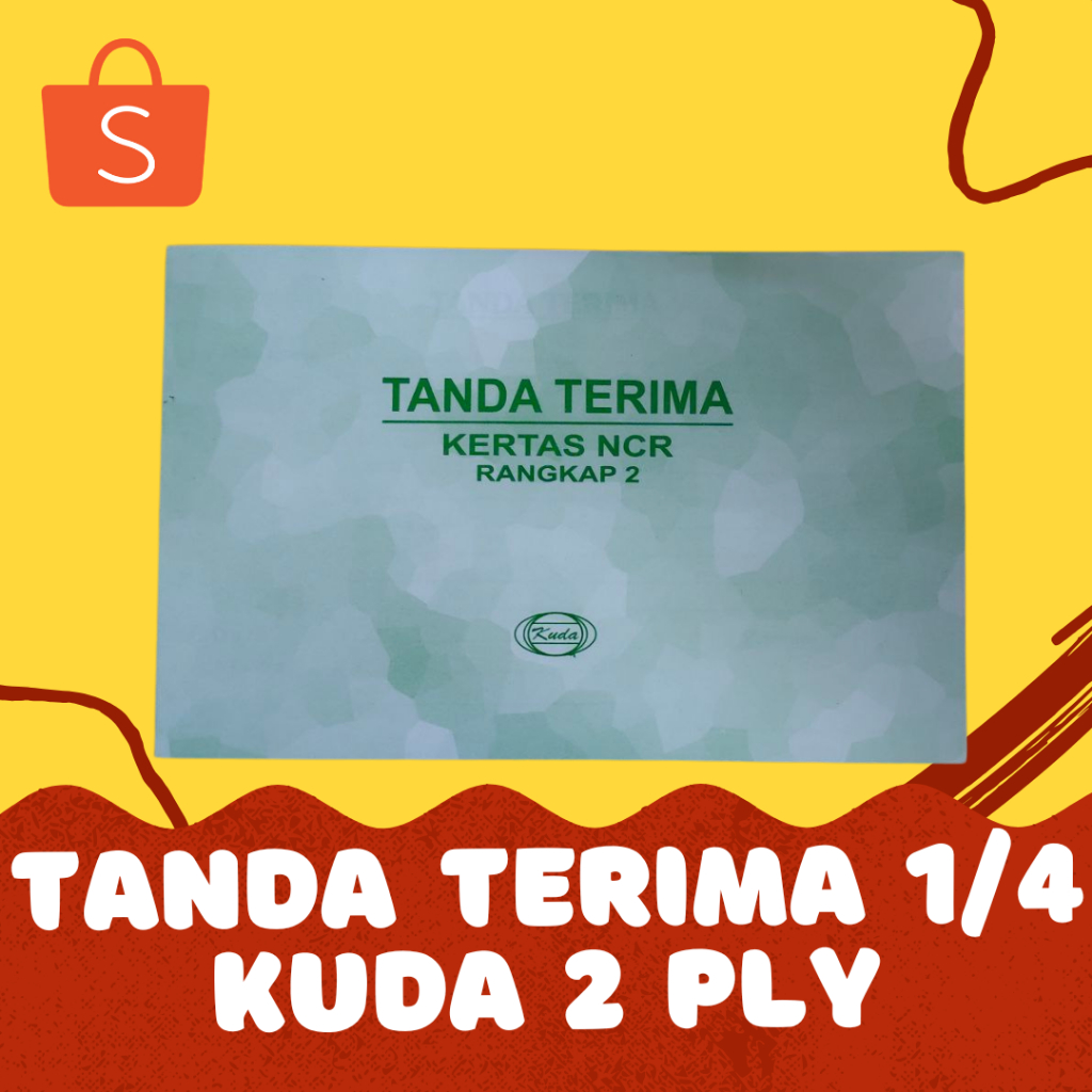 

Tanda Terima (barang) 1/4 Folio Kuda 2 ply