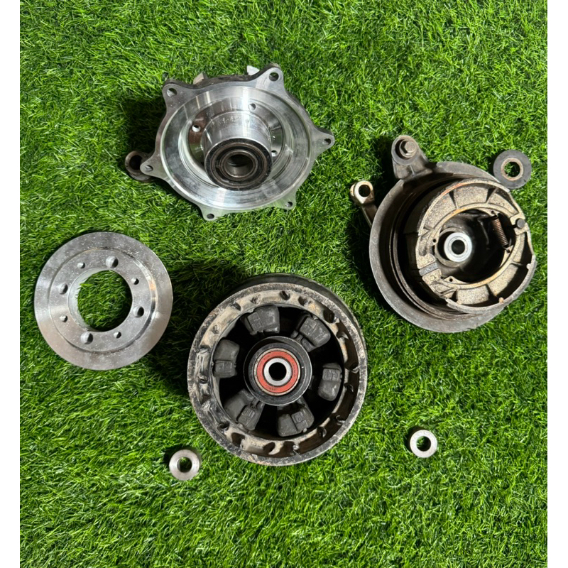 Tromol belakang sezuki DR600 original pnp cb gl100 tiger arm kaze r