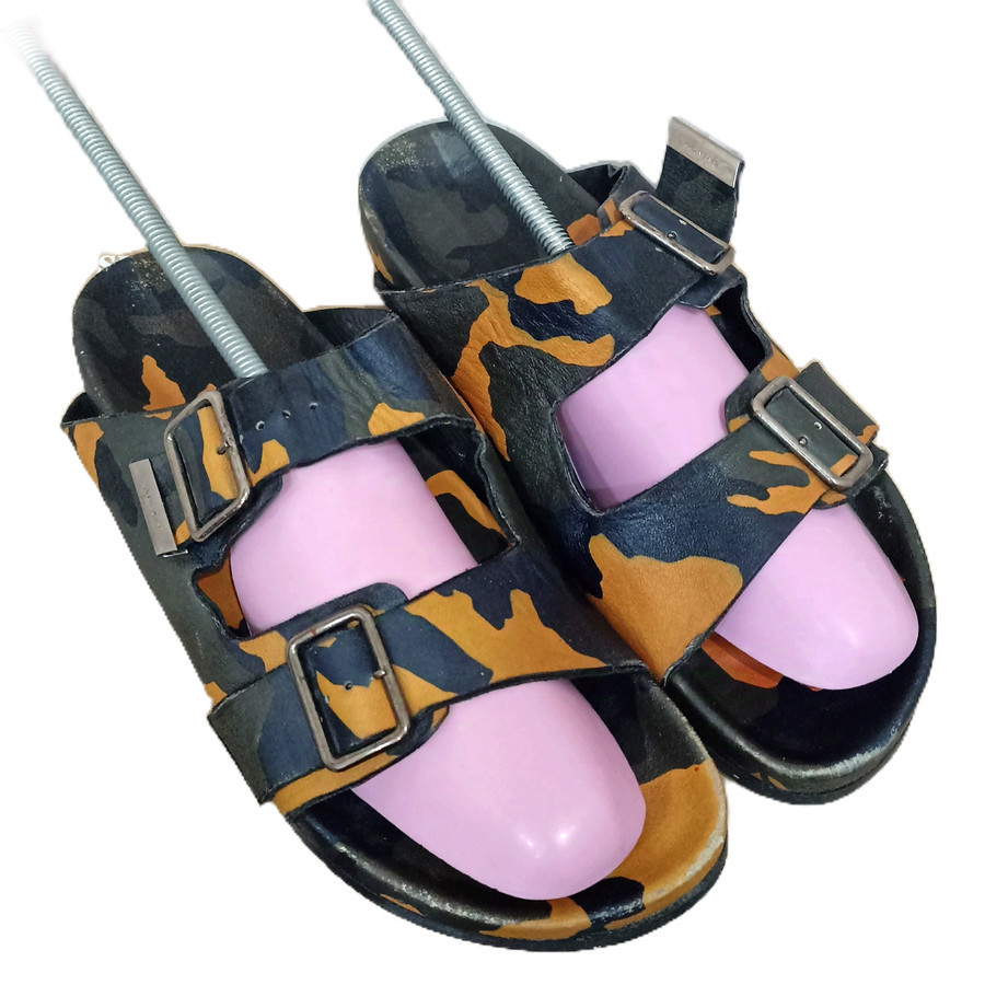 Sandal Givenchy Look Book Camouflage Lambskin Leather Sepatu Kulit Pria Cowok Branded Original