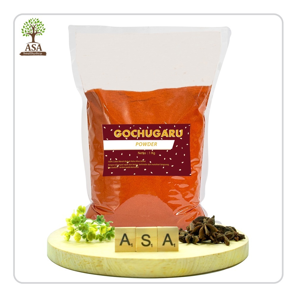 

Gochugaru Powder / Cabai Bubuk (Halus) Khas Korea 1 Kg