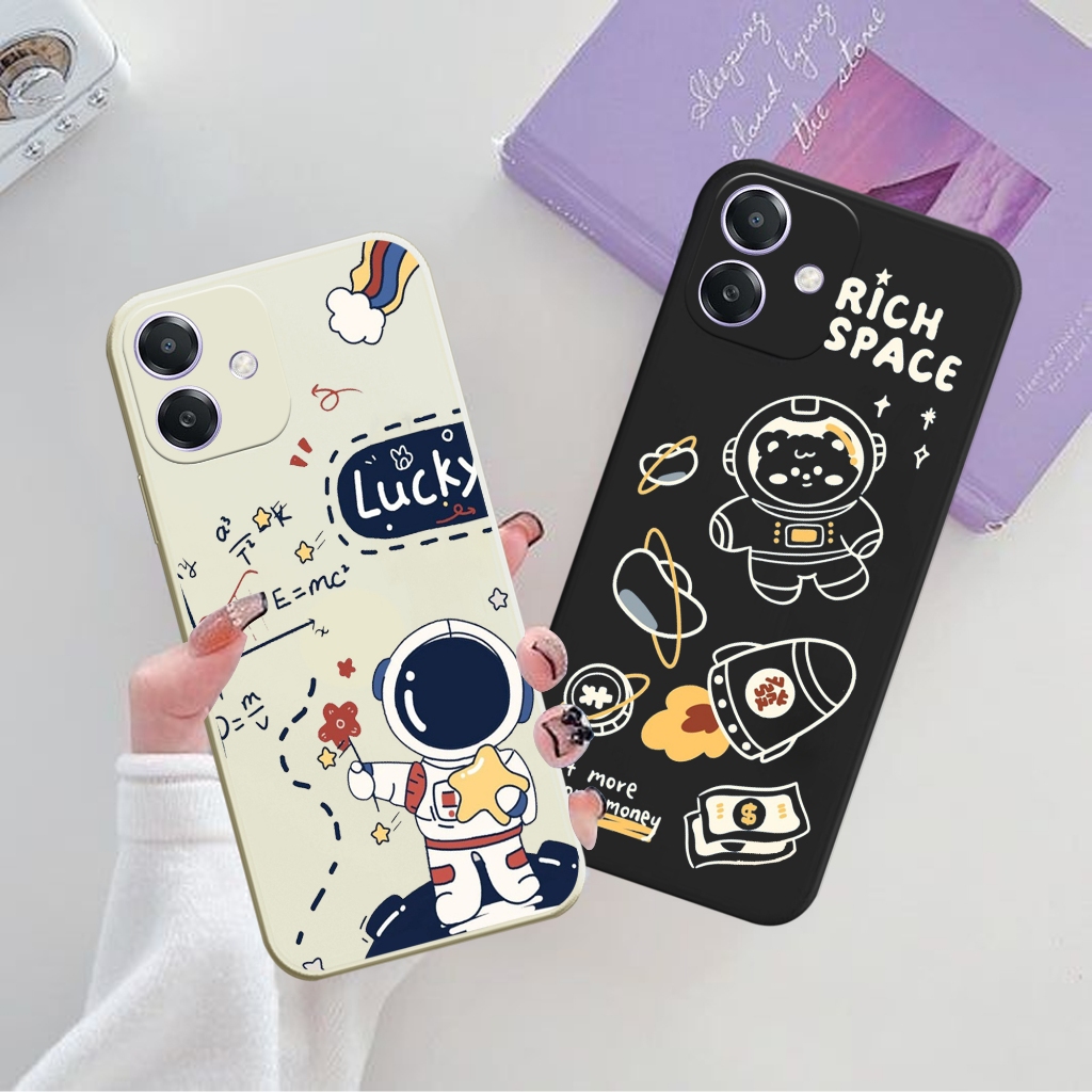 Softcase Cute Motif - For Oppo A3X - Casing Oppo A3X - Silikon Oppo A3X - Kesing Oppo A3X