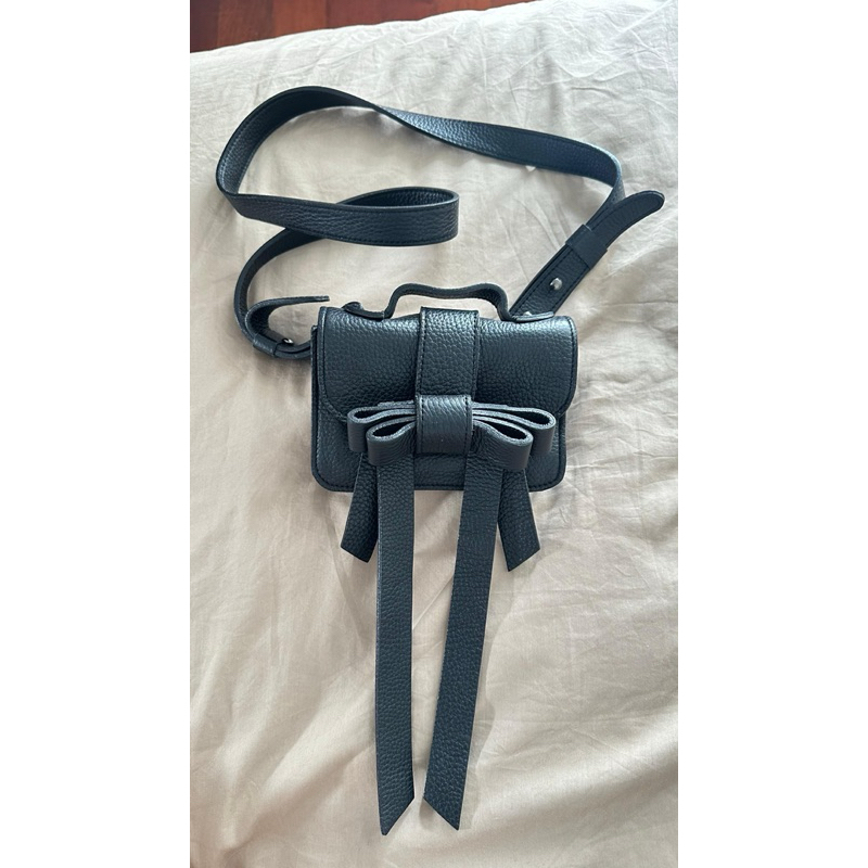 Mini Candy SRW Bag in Black plus Gold Chain authentic ( Preloved )