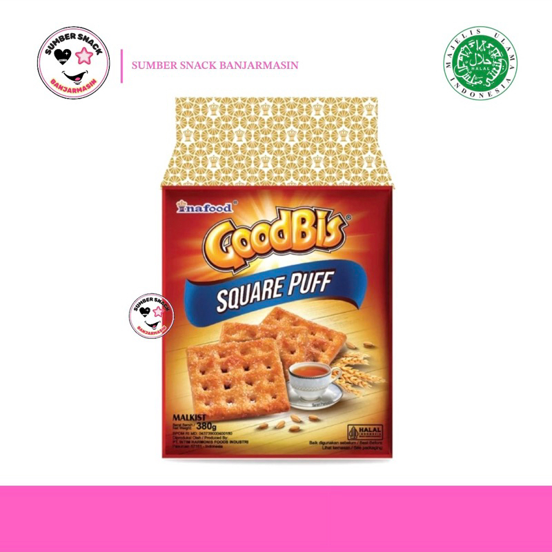 

Inafood Goodbis Square Puff (380g)