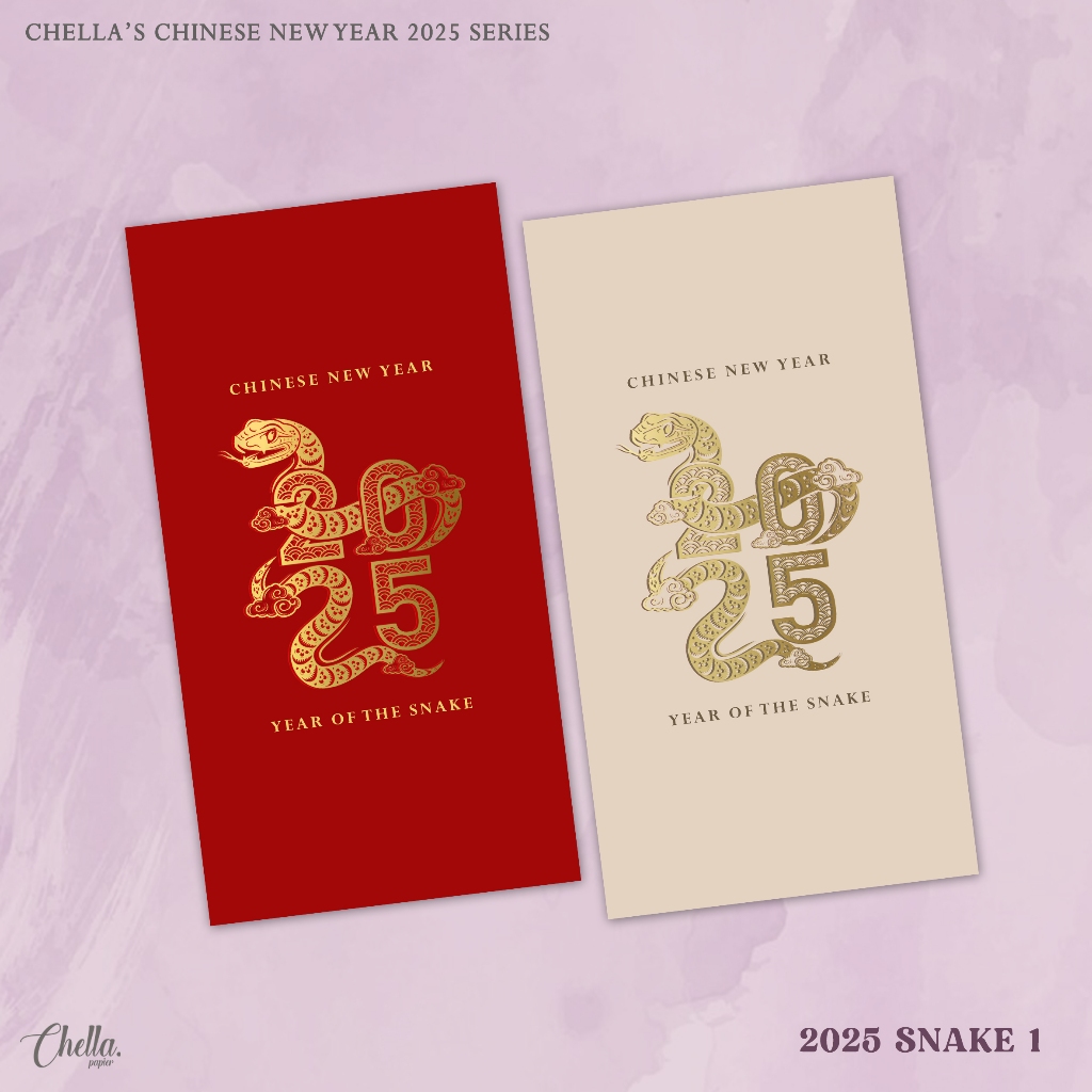 

SNAKE 1 - CUSTOM ANGPAO IMLEK 2025 (BISA TULIS NAMA/LOGO) isi 6 pcs