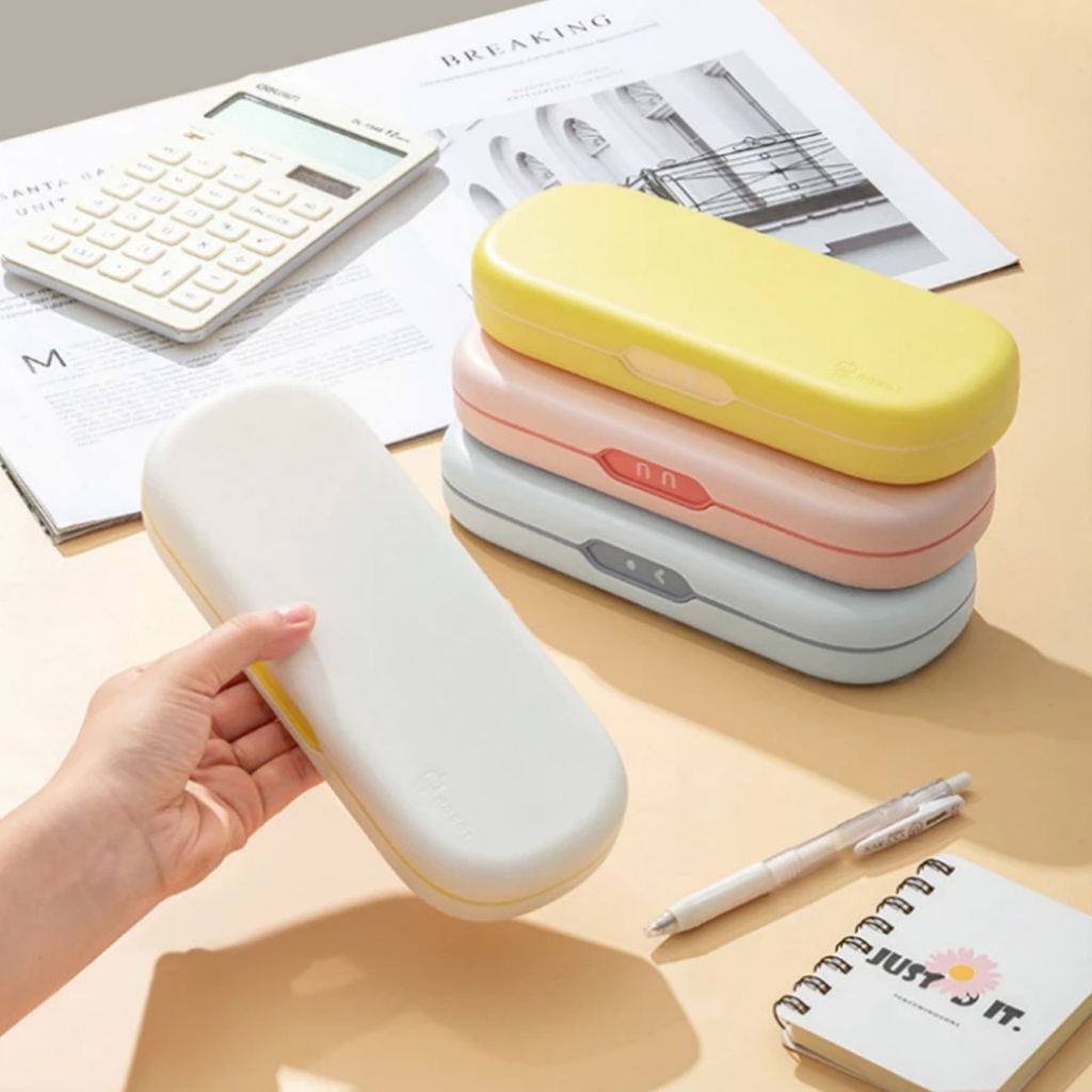 

DOUBLE LAYER Pen Box / Kotak Pena Siswa / Kotak Pensil Multi-fungsi Double-layer Berkapasitas Besar