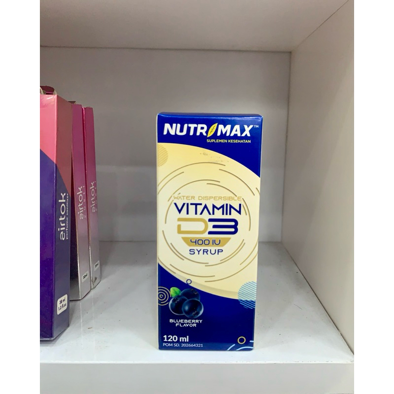 NUTRIMAX VITAMIN D3 400IU SIRUP 120ML
