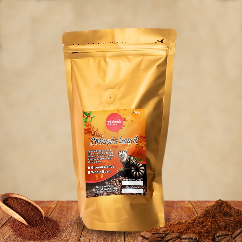 

Kopi Luwak Robusta 500g Ground Coffee