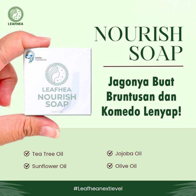 leafhea sabun cuci muka