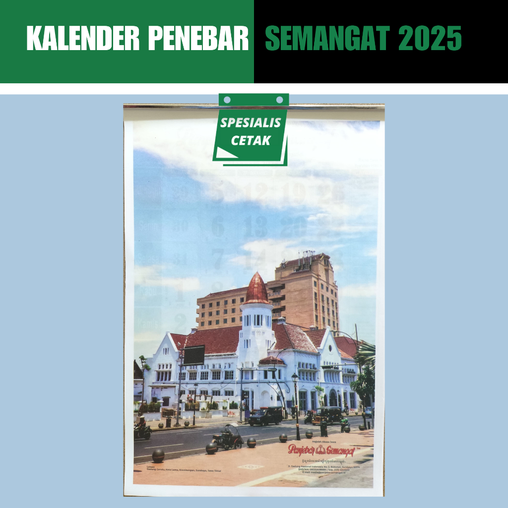 

PROMO KALENDER PENEBAR SEMANGAT TAHUN 2025 TERLARIS - KALENDER PRIMBON JAWA