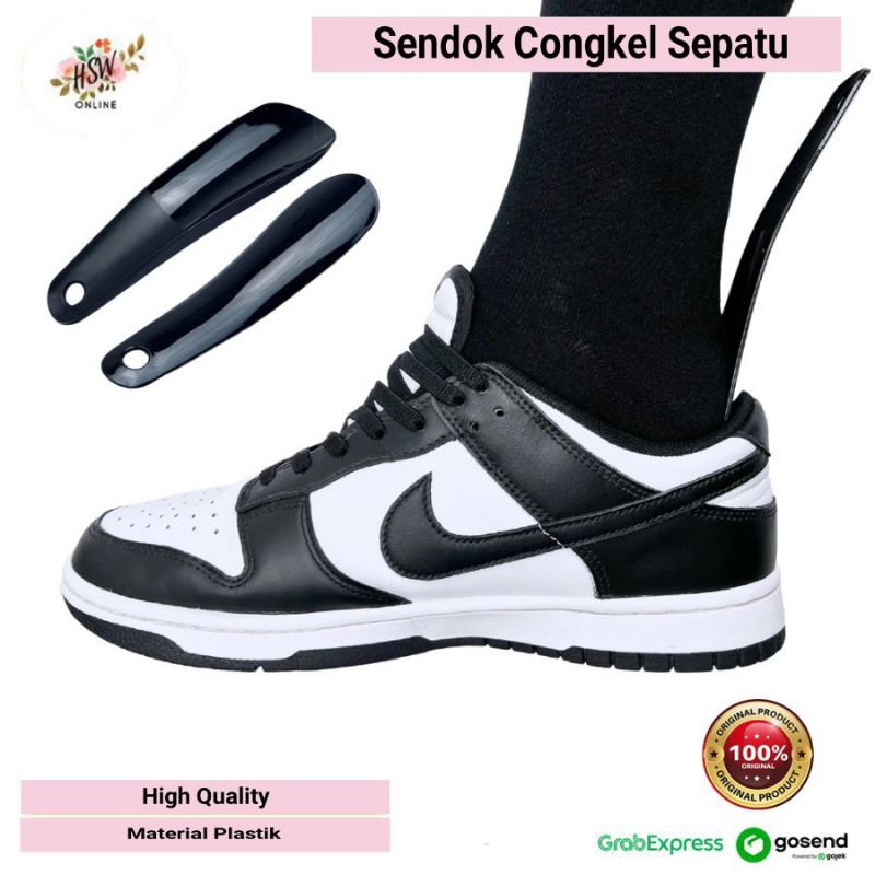 Sendok Congkel Sepatu Shoe Horn Sendok Sepatu Aksesoris Sepatu Alat Bantu Pakai Sepatu Praktis Memud
