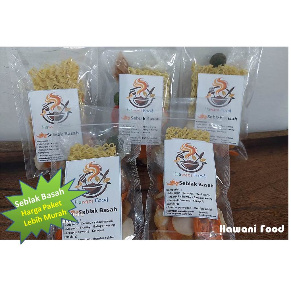 

Seblak Basah Komplit Bumbu Tinggal Masak (Paket Hemat)