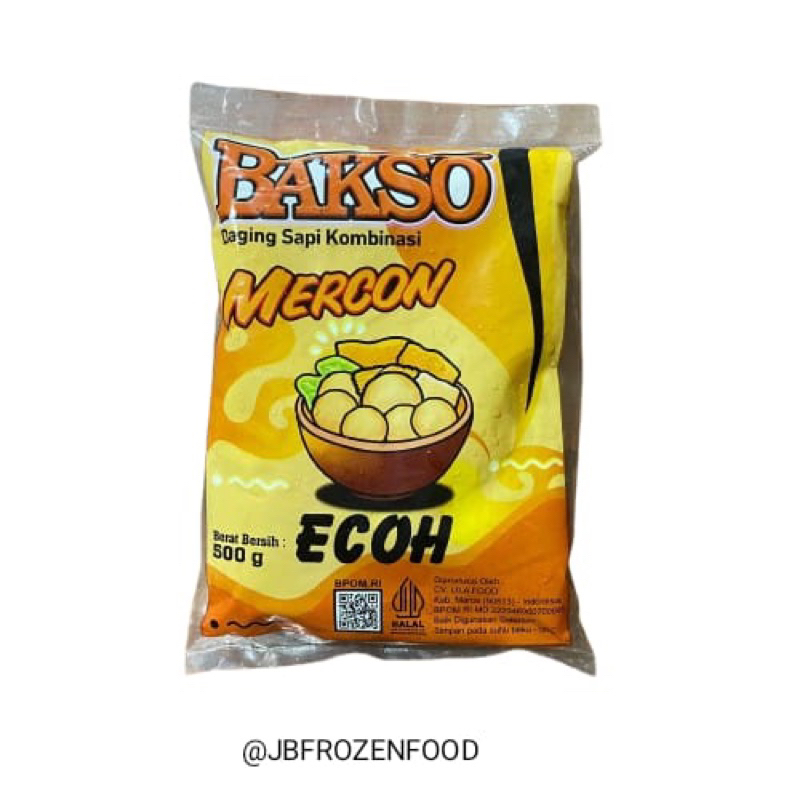 

BAKSO MERCON DAGING SAPI ECOH By Lilafood