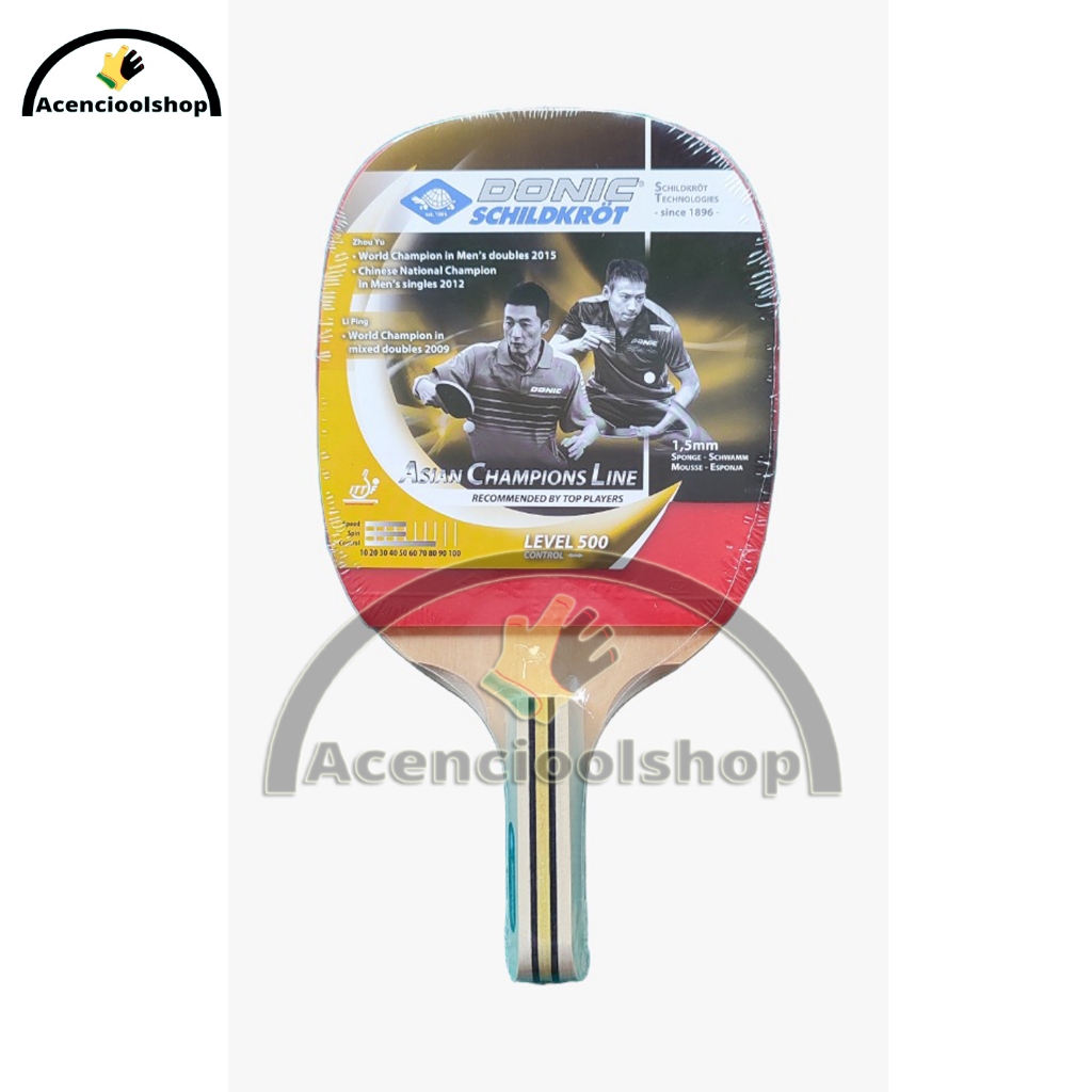 Bat Schildkrot Asian Champ 500 Original Bet Pingpong PENHOLDER Tenis Meja Pen Holder Hobby