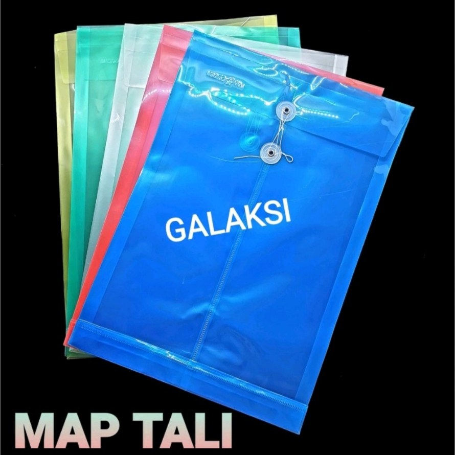 

[ LUSIN / 12 PCS ] MAP TALI PLASTIK