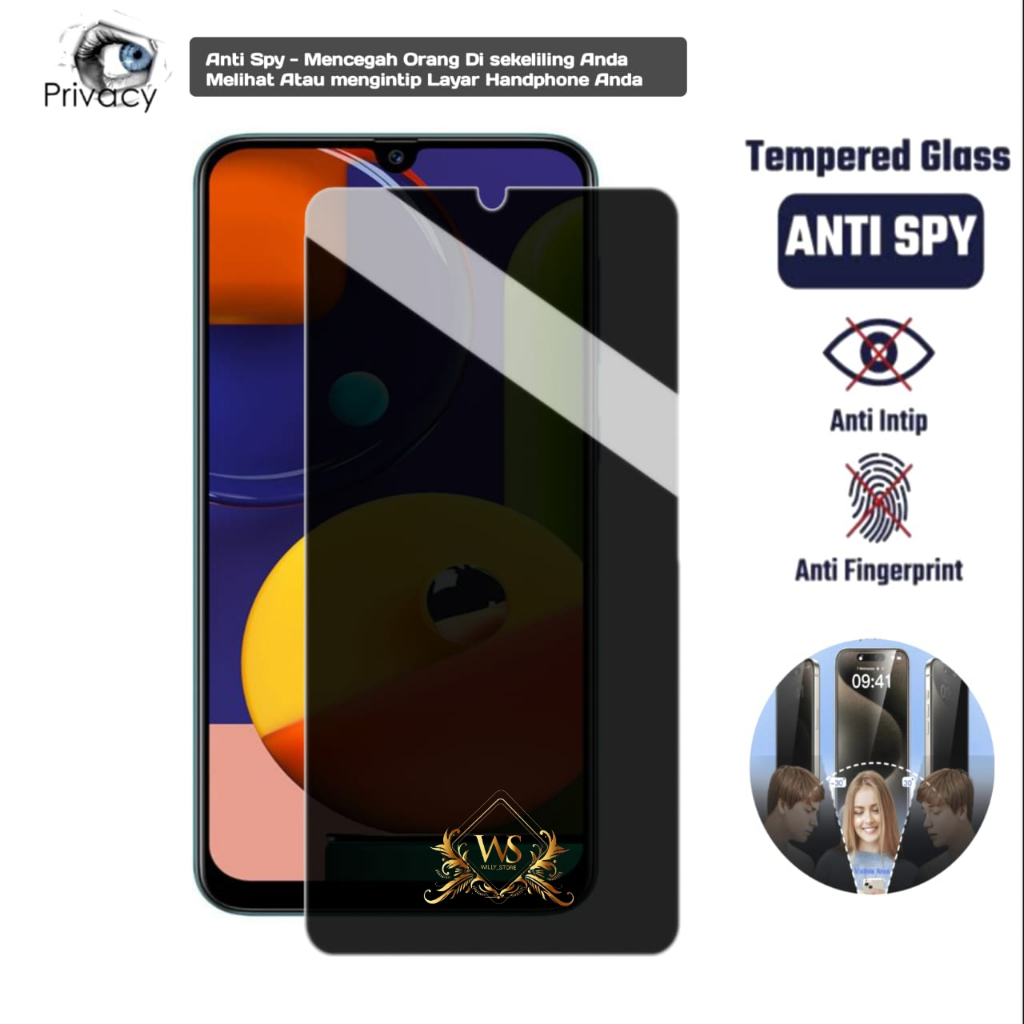 @WS Tempered Glass Anti Spy Infinix Note 12 Note 12 2023 Note 12 NFC 2023 Note 12 5G  Note 12 G96