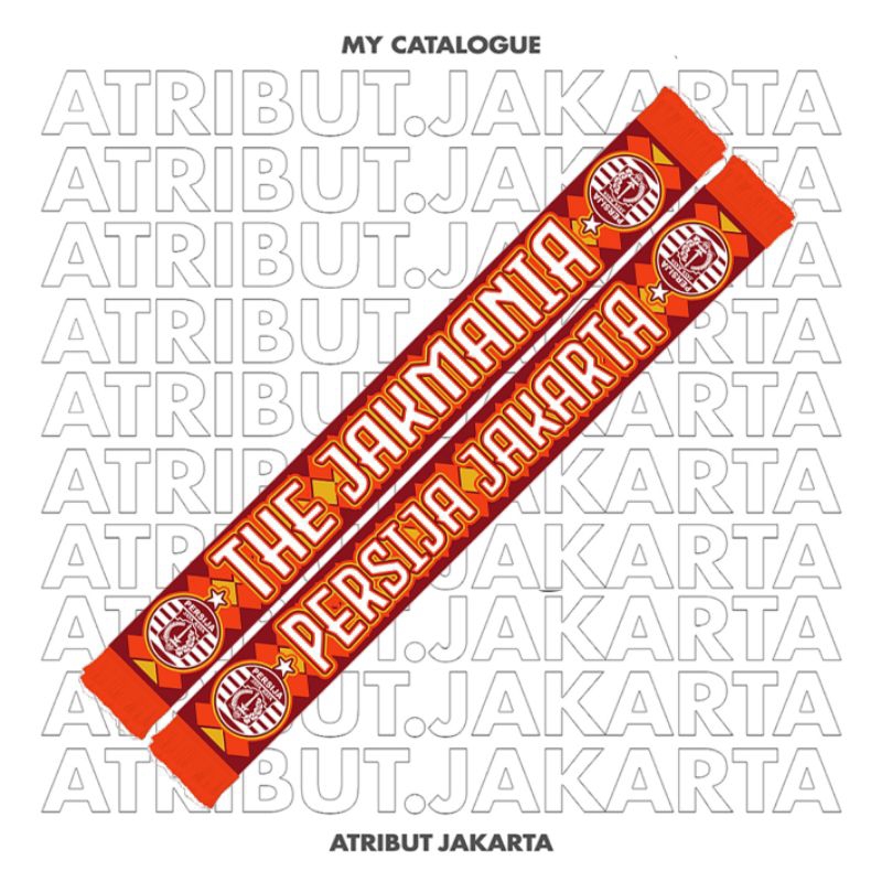 SCARF / SYAL PERSIJA JAKARTA - THE JAKMANIA