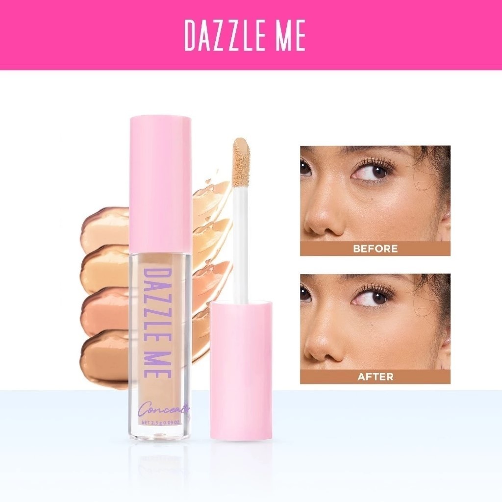 DAZZLE ME LIQUID MAKE UP OUR SECRET COVER CONCEALER NATURAL & LONG LASTING