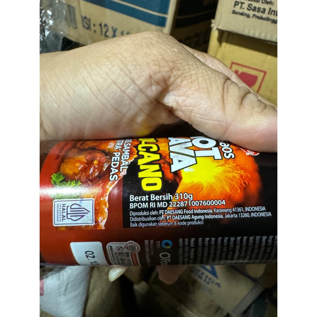 

JKL Mamasuka Delisaos Hot Lava Volcano / Korean Chicken Sauce Madu Pedas / Bawang / Spicy Garlic