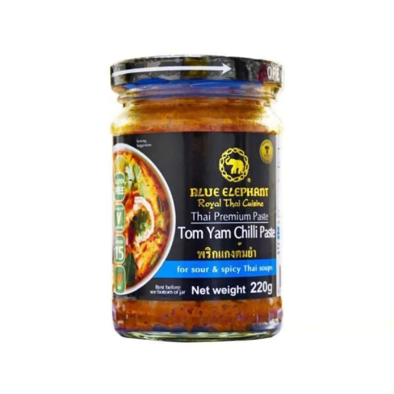 

blue elephant tomyum chili paste 220gr