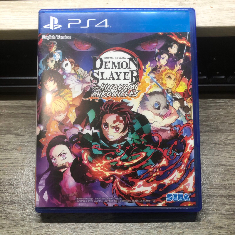 BD Kaset PS4 Demon Slayer Kimetsu No Yaiba The Hinokami Chronicles Game CD PS 4 Original Playstation
