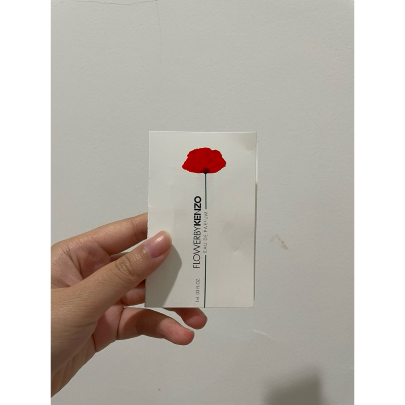 NEW BUKAN PRELOVED parfum perfume flower by kenzo vial travel sample mini size