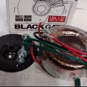 Trafo toroid 1,5A ct 15 V Black gate bombardir Bell