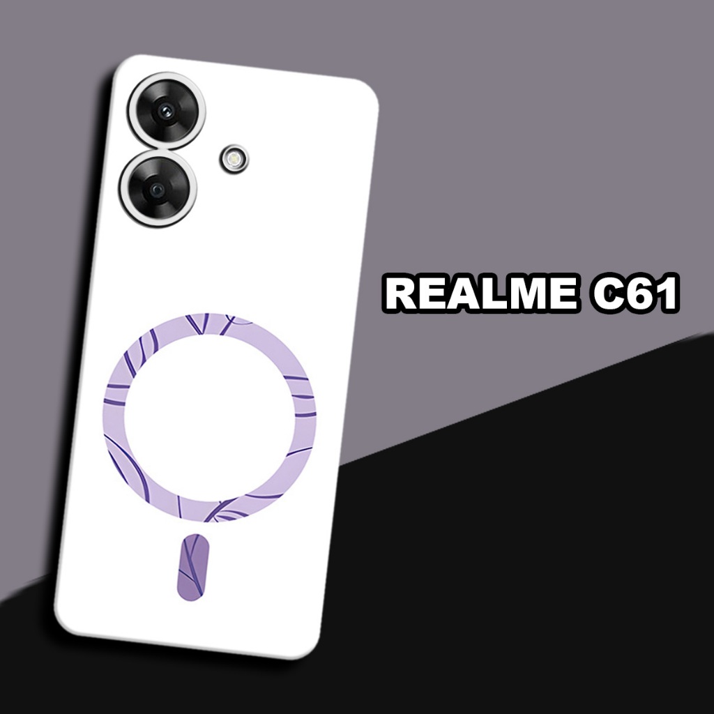 CC42/ Softcase karet lentur untuk realme c61/Motif IP/case realme c61 /kesing realme c61  /silicon r