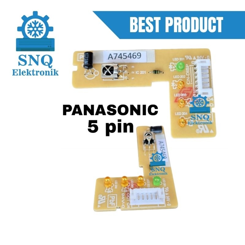 PCB sensor ac panasonic 5 pin A745469 - Receiver ac panasonic soket 5 kabel - Modul sensor ac panaso