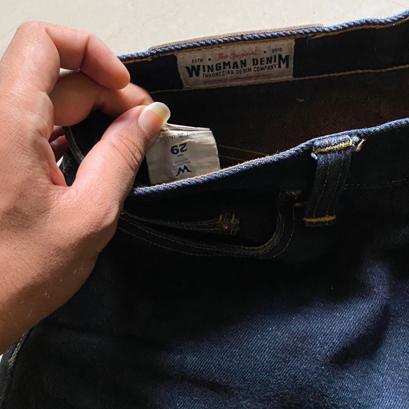 wingman denim indibrown