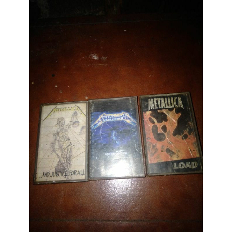 KASET PITA METALICA 3 SET SECOND ORI