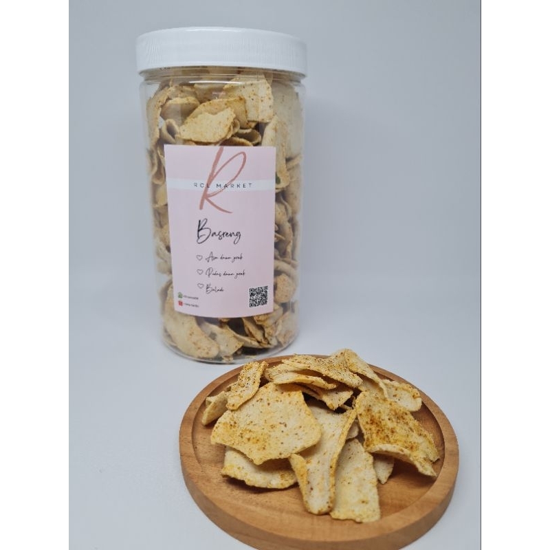 

Basreng asin pedas tanpa daun jeruk