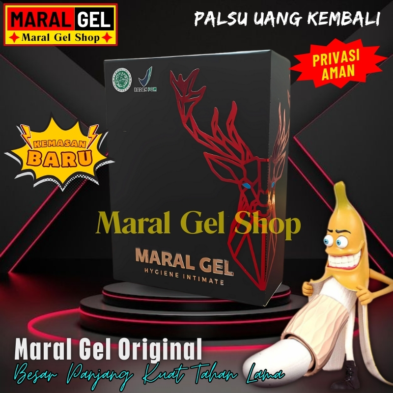 Maral Gel Asli Original Penambah UK Jony Permanen