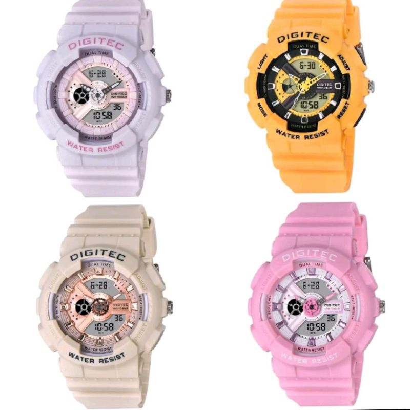 Jam Tangan Wanita Digitec Original Bisa Dibawa Berenang - Model Terbaru - Watches