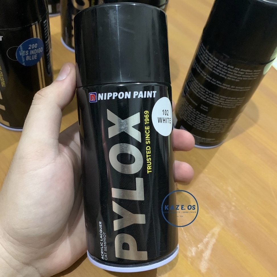 PALINGDICARI ASLI 1 PYLOX NIPPON PAINT 3 CC SEMUA WARNA  PILOX CAT SEMPROT PILOK PYLOK WHITE BLACK R