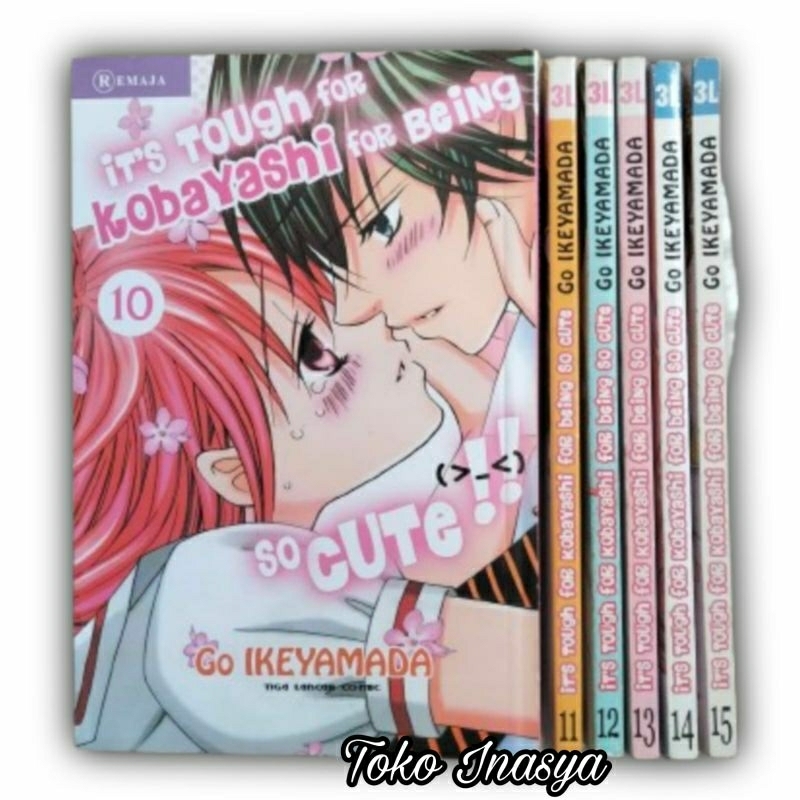MANGA / KOMIK ITS TOUGH FOR KOBAYASHI FOR BEING SO CUTE (BY GO IKEYAMADA) FULLSET VOL 1-15 TAMAT / O