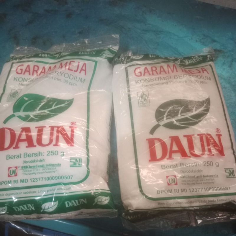 

garam daun kemasan 250gram