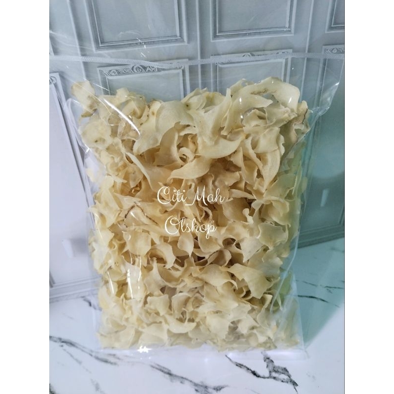 

Keripik kentang Putih Mentah 250gram size kecil /makanan viral Garut