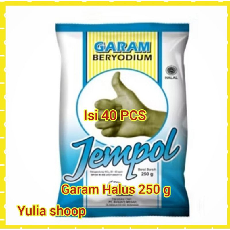 

1 ball Garam halus jempol isi 40 pcs,1 pcs 250 g beryodium